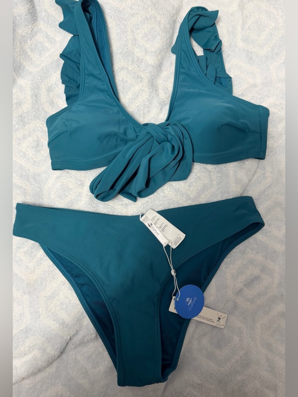 CUPSHE size L 2 piece swim suit